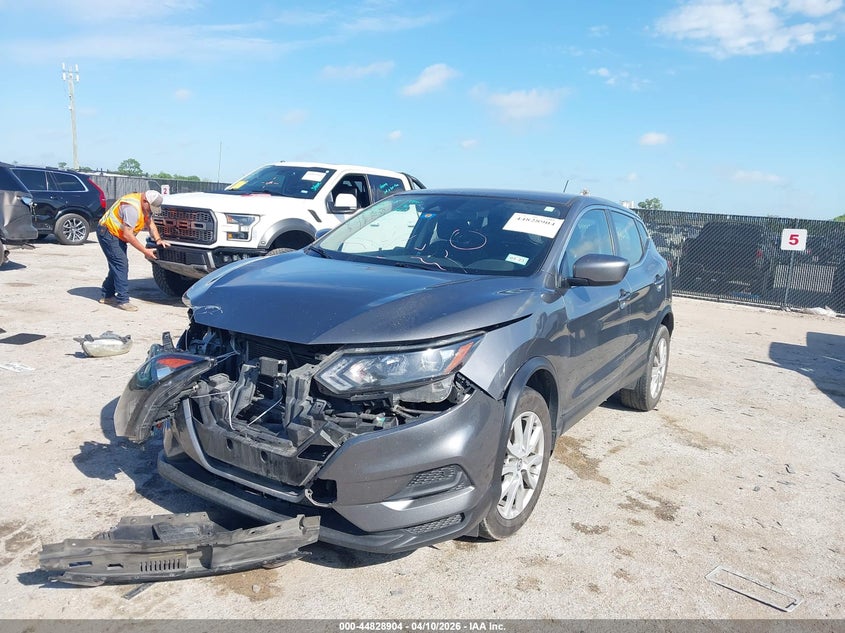 2020 Nissan Rogue VIN JN1BJ1CV8LW280631 IAAI salvage auction — FRONT END, Original (Texas), sold $2,350 on 2026-07-07 (photo 2)