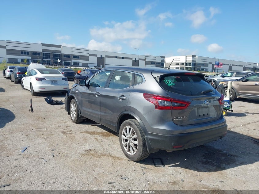 2020 Nissan Rogue VIN JN1BJ1CV8LW280631 IAAI salvage auction — FRONT END, Original (Texas), sold $2,350 on 2026-07-07 (photo 3)