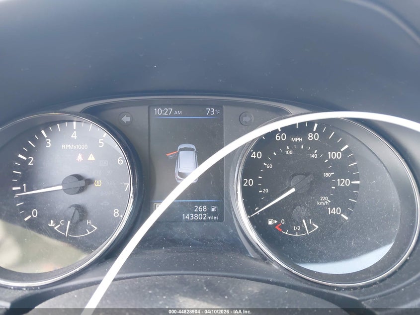 2020 Nissan Rogue VIN JN1BJ1CV8LW280631 IAAI salvage auction — FRONT END, Original (Texas), sold $2,350 on 2026-07-07 (photo 7)