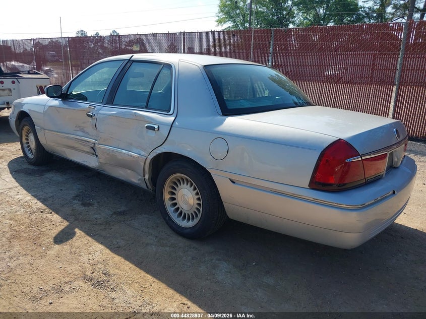 2000 Mercury Grand marquis VIN 2MEFM75WXYX694227 IAAI salvage auction — SIDE, Salvage (Texas), sold $575 on 2026-07-19 (photo 3)
