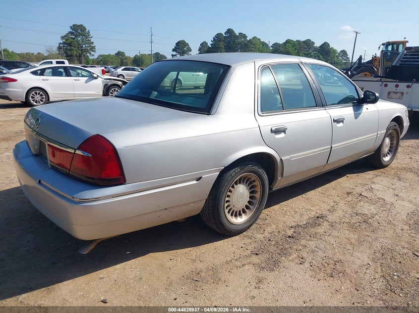 2000 Mercury Grand marquis VIN 2MEFM75WXYX694227 IAAI salvage auction — SIDE, Salvage (Texas), sold $575 on 2026-07-19 (photo 4)
