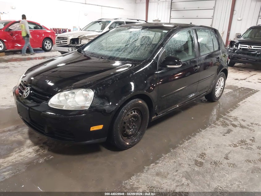 2009 Volkswagen Rabbit VIN WVWDA71K49W146418 IAAI salvage auction — LEFT SIDE, Regular Certificate (Iowa), sold $775 on 2026-07-14 (photo 2)