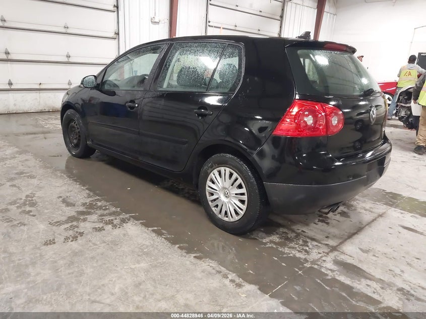 2009 Volkswagen Rabbit VIN WVWDA71K49W146418 IAAI salvage auction — LEFT SIDE, Regular Certificate (Iowa), sold $775 on 2026-07-14 (photo 3)