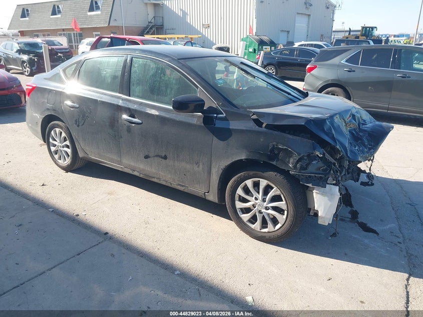 2019 Nissan Sentra VIN 3N1AB7AP3KY278180 IAAI salvage auction — FRONT END, Salvage (Illinois), sold $500 on 2026-07-10 (photo 1)