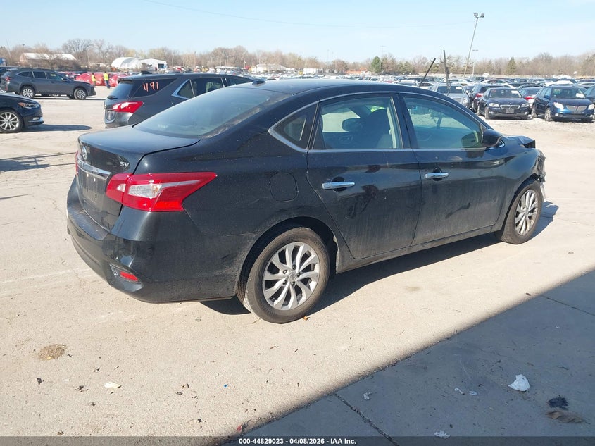 2019 Nissan Sentra VIN 3N1AB7AP3KY278180 IAAI salvage auction — FRONT END, Salvage (Illinois), sold $500 on 2026-07-10 (photo 4)