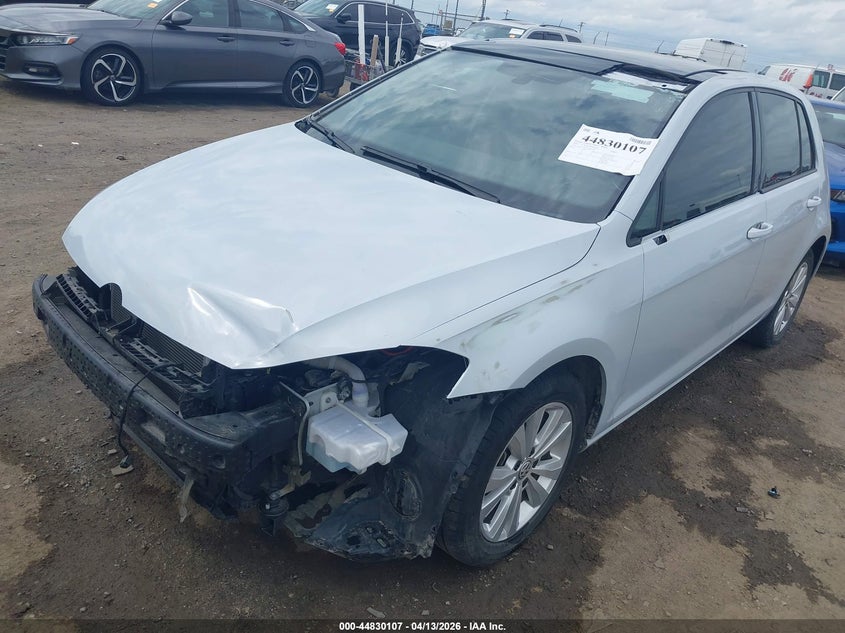 2021 Volkswagen Golf VIN 3VWG57AU3MM005753 IAAI salvage auction — FRONT END, Wait Title, sold $2,400 on 2026-07-18 (photo 6)