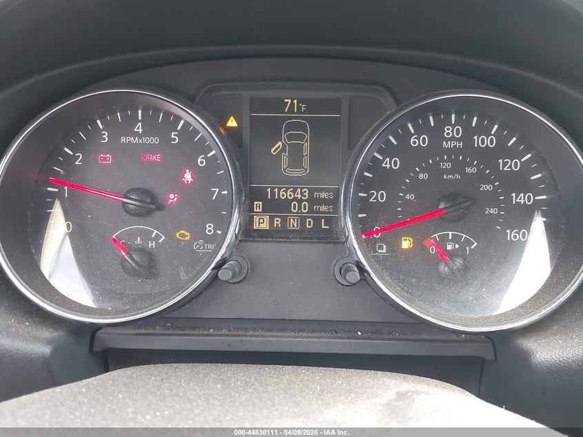 2013 Nissan Rogue VIN JN8AS5MT4DW553953 IAAI salvage auction — FRONT END, Original (Texas), sold $425 on 2026-07-20 (photo 7)