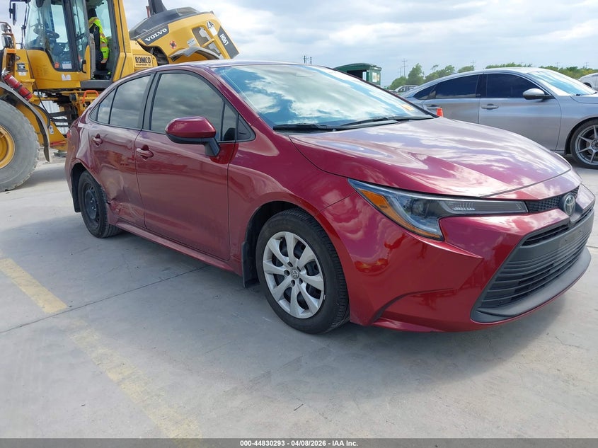2025 Toyota Corolla VIN 5YFB4MDE4SP327617 IAAI salvage auction — LEFT & RIGHT, Original (Texas), sold $8,800 on 2026-07-13 (photo 1)