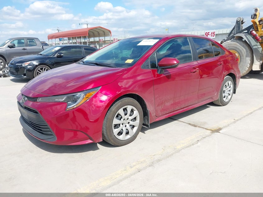 2025 Toyota Corolla VIN 5YFB4MDE4SP327617 IAAI salvage auction — LEFT & RIGHT, Original (Texas), sold $8,800 on 2026-07-13 (photo 2)