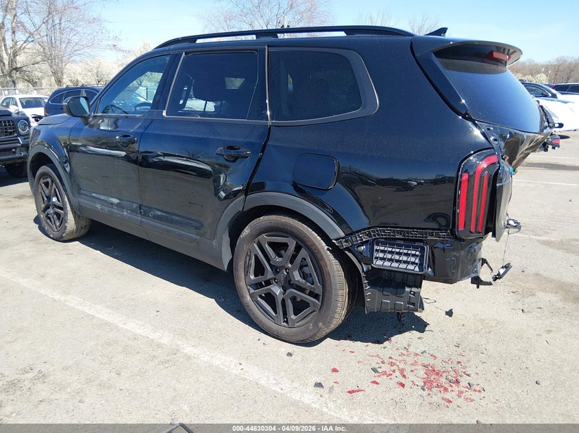 2025 Kia Telluride VIN 5XYP3DGCXSG571425 IAAI salvage auction — REAR END, Salvage (New Jersey), sold $10,750 on 2026-07-27 (photo 3)