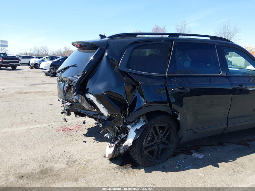 2025 Kia Telluride VIN 5XYP3DGCXSG571425 IAAI salvage auction — REAR END, Salvage (New Jersey), sold $10,750 on 2026-07-27 (photo 6)