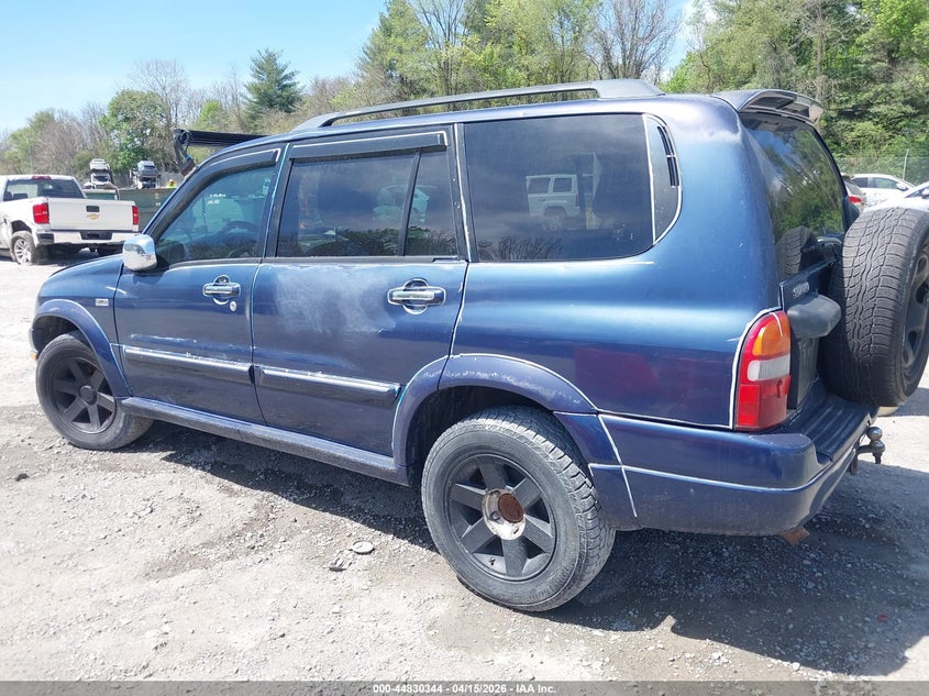 2001 Suzuki Grand vitara VIN JS3TX92VX14106182 IAAI salvage auction — NORMAL WEAR, Clear (Tennessee), sold $25 on 2026-07-21 (photo 3)