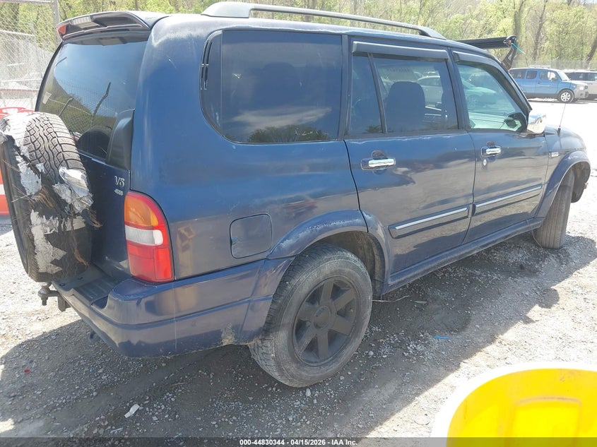 2001 Suzuki Grand vitara VIN JS3TX92VX14106182 IAAI salvage auction — NORMAL WEAR, Clear (Tennessee), sold $25 on 2026-07-21 (photo 4)