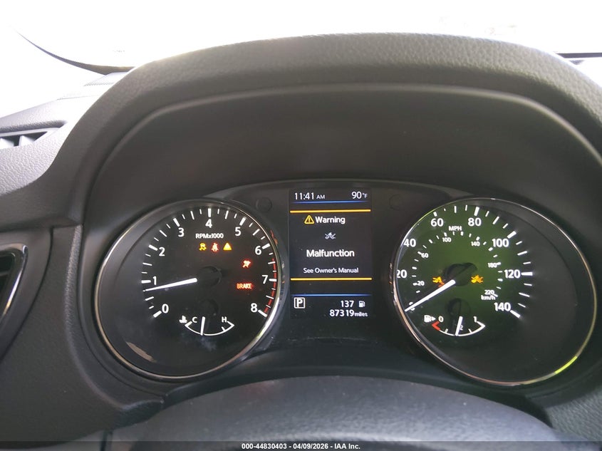 2020 Nissan Rogue VIN KNMAT2MT1LP500014 IAAI salvage auction — LEFT SIDE, Salvage Title, sold $2,650 on 2026-07-14 (photo 7)