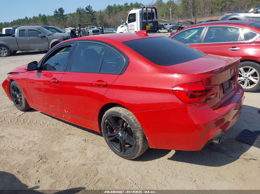 2017 BMW 3er VIN WBA8B7G57HNT70851 IAAI salvage auction — FRONT END, Salvage Title, sold $4,550 on 2026-07-24 (photo 3)