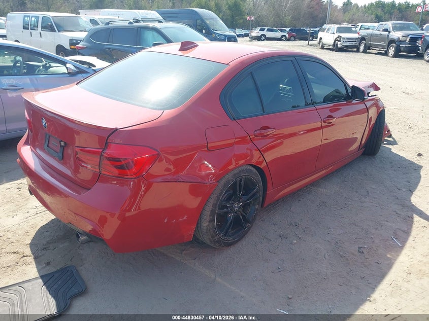 2017 BMW 3er VIN WBA8B7G57HNT70851 IAAI salvage auction — FRONT END, Salvage Title, sold $4,550 on 2026-07-24 (photo 4)