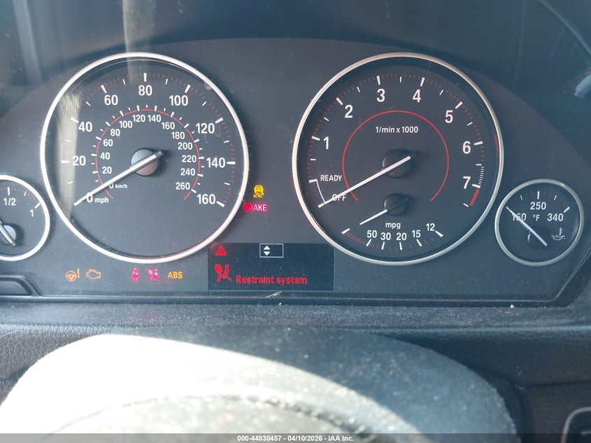 2017 BMW 3er VIN WBA8B7G57HNT70851 IAAI salvage auction — FRONT END, Salvage Title, sold $4,550 on 2026-07-24 (photo 7)