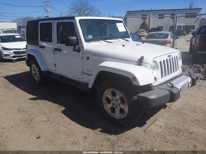 2013 Jeep Wrangler / VIN 1C4BJWEG9DL534195 IAAI salvage auction — LEFT FRONT, Salvage Title, sold $3,650 on 2026-07-19 (photo 1)