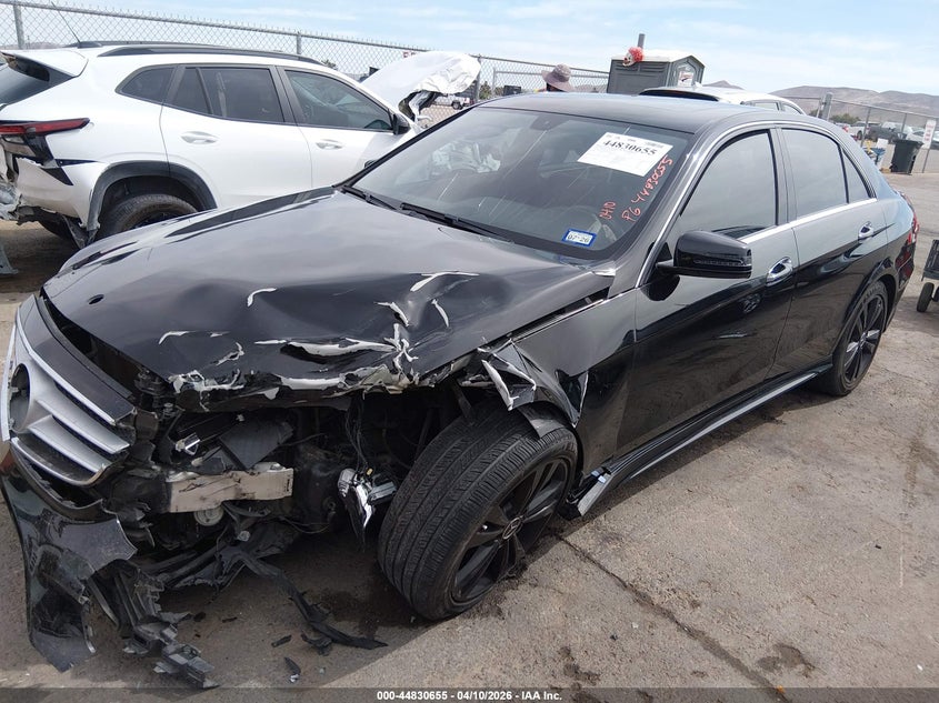 2014 Mercedes-benz E-klasse VIN WDDHF5KB0EB028380 IAAI salvage auction — FRONT END, Salvage (Texas), sold $1,300 on 2026-07-08 (photo 2)