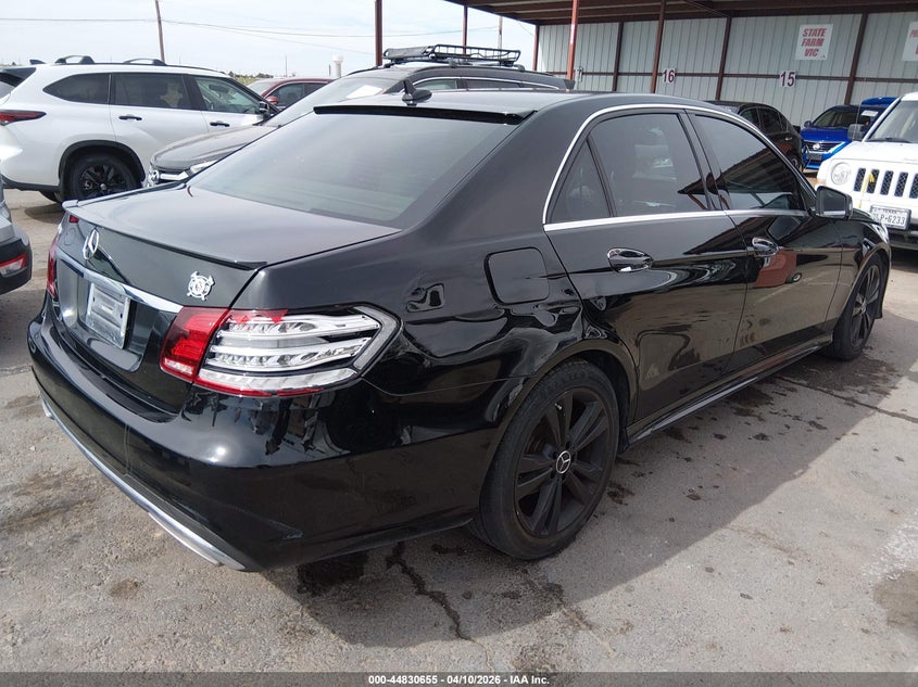 2014 Mercedes-benz E-klasse VIN WDDHF5KB0EB028380 IAAI salvage auction — FRONT END, Salvage (Texas), sold $1,300 on 2026-07-08 (photo 4)