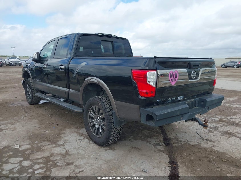 2016 Nissan TITAN VIN 1N6BA1F24GN506915 IAAI salvage auction — FRONT END, Original (Texas), sold $5,700 on 2026-07-09 (photo 3)
