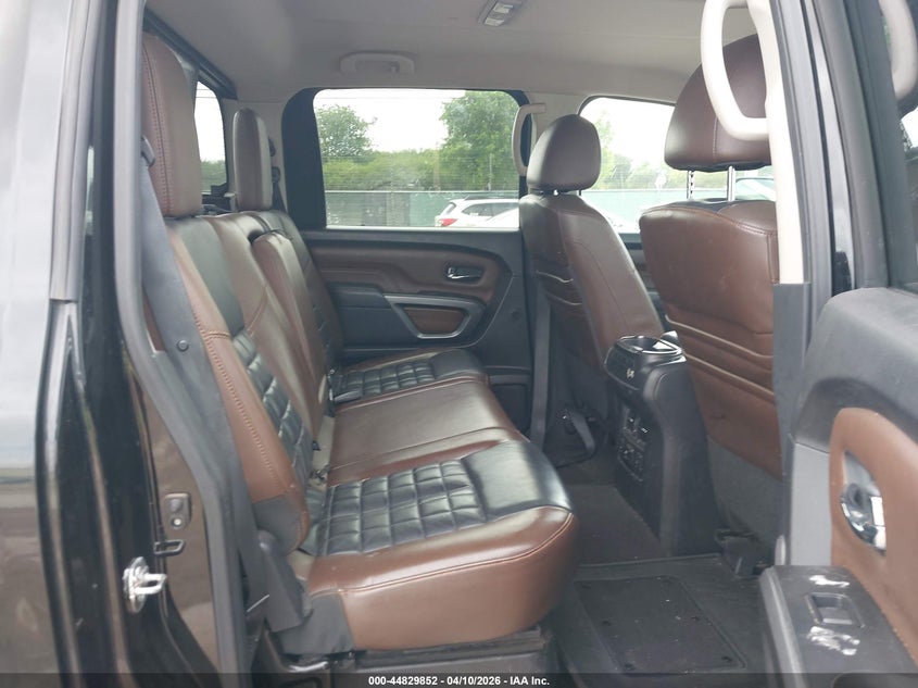 2016 Nissan TITAN VIN 1N6BA1F24GN506915 IAAI salvage auction — FRONT END, Original (Texas), sold $5,700 on 2026-07-09 (photo 8)
