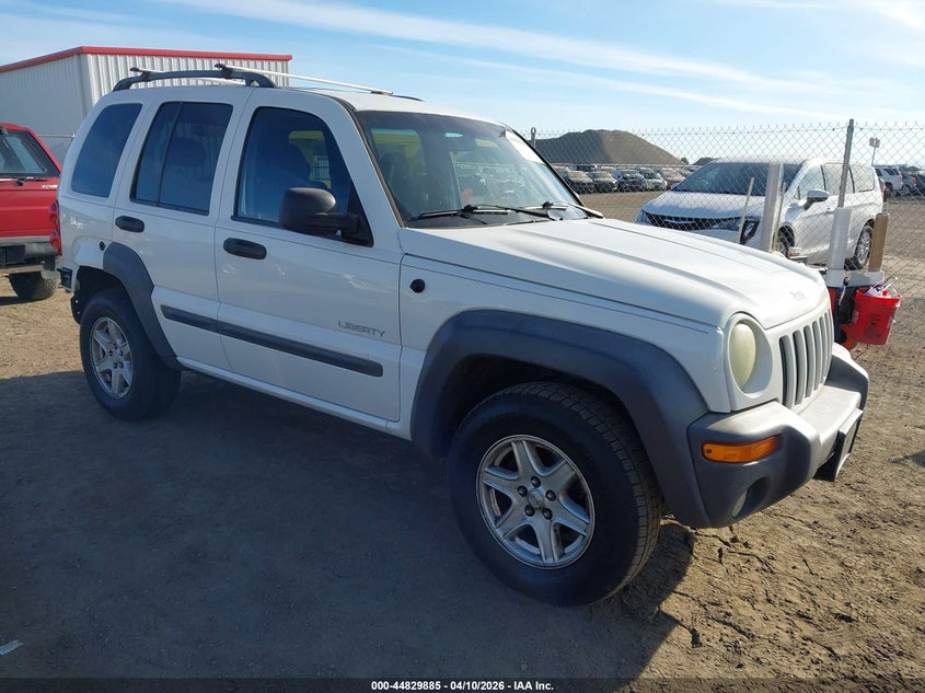 2004 Jeep Liberty VIN 1J4GL48K94W202402 IAAI salvage auction — REAR END, Bill Of Sale (Washington), sold $525 on 2026-07-25 (photo 1)