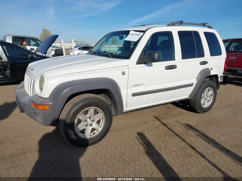 2004 Jeep Liberty VIN 1J4GL48K94W202402 IAAI salvage auction — REAR END, Bill Of Sale (Washington), sold $525 on 2026-07-25 (photo 2)
