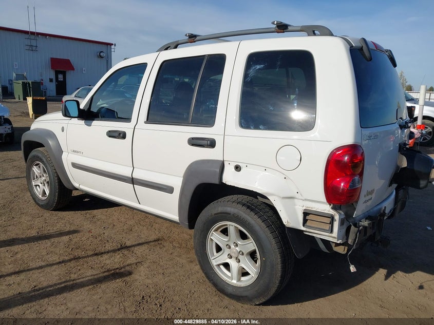 2004 Jeep Liberty VIN 1J4GL48K94W202402 IAAI salvage auction — REAR END, Bill Of Sale (Washington), sold $525 on 2026-07-25 (photo 3)