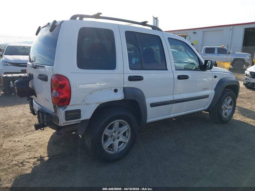 2004 Jeep Liberty VIN 1J4GL48K94W202402 IAAI salvage auction — REAR END, Bill Of Sale (Washington), sold $525 on 2026-07-25 (photo 4)