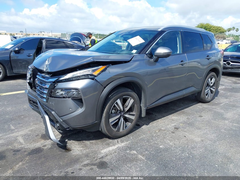 2025 Nissan Rogue VIN JN8BT3CB0SW162410 IAAI salvage auction — FRONT END, Salvage Title, sold $8,000 on 2026-07-23 (photo 2)