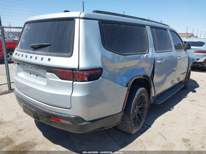 2024 Jeep Grand wagoneer VIN 1C4SJSBPXRS102905 IAAI salvage auction — RIGHT FRONT, Original (Texas), sold $16,100 on 2026-07-28 (photo 4)