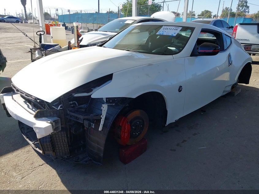 2019 Nissan 370z VIN JN1AZ4EH9KM421777 IAAI salvage auction — THEFT, Salvage Title, sold $2,750 on 2026-07-22 (photo 2)