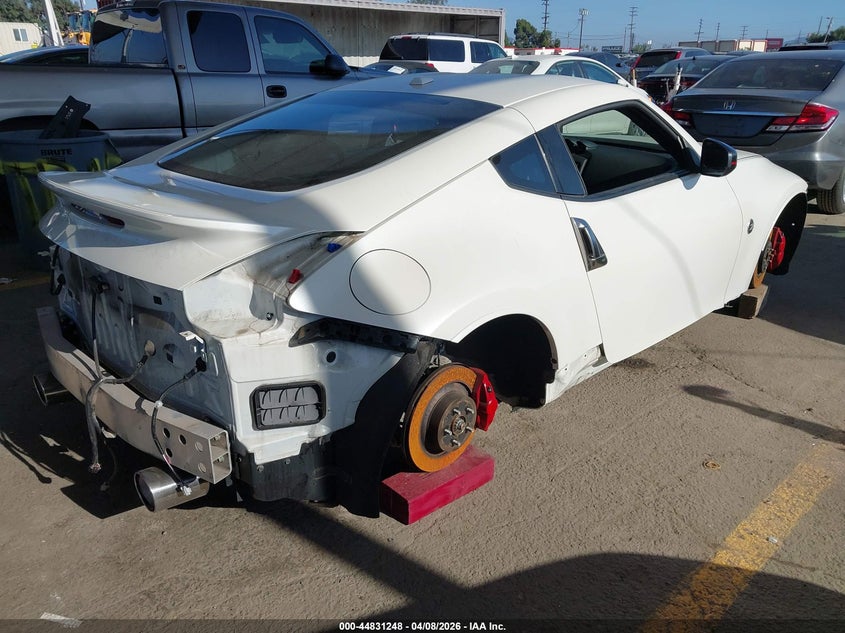 2019 Nissan 370z VIN JN1AZ4EH9KM421777 IAAI salvage auction — THEFT, Salvage Title, sold $2,750 on 2026-07-22 (photo 4)