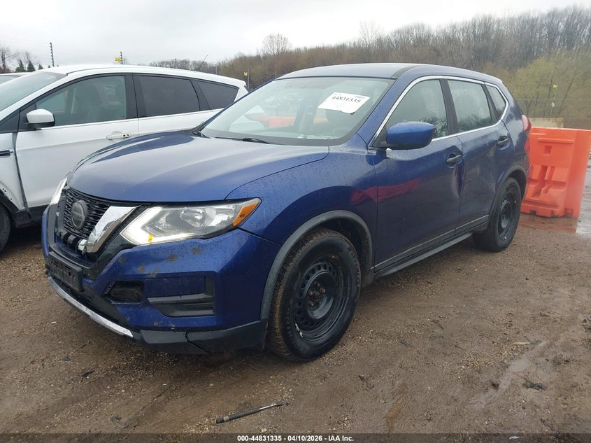 2018 Nissan Rogue VIN KNMAT2MT6JP577393 IAAI salvage auction — LEFT SIDE, Salvage Title, sold $900 on 2026-07-15 (photo 2)