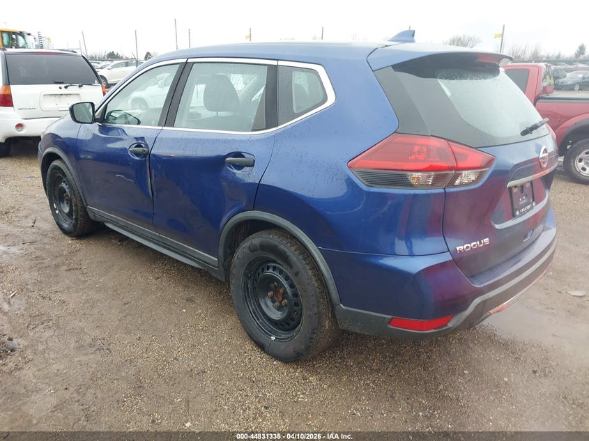 2018 Nissan Rogue VIN KNMAT2MT6JP577393 IAAI salvage auction — LEFT SIDE, Salvage Title, sold $900 on 2026-07-15 (photo 3)