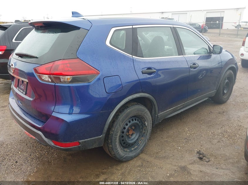 2018 Nissan Rogue VIN KNMAT2MT6JP577393 IAAI salvage auction — LEFT SIDE, Salvage Title, sold $900 on 2026-07-15 (photo 4)
