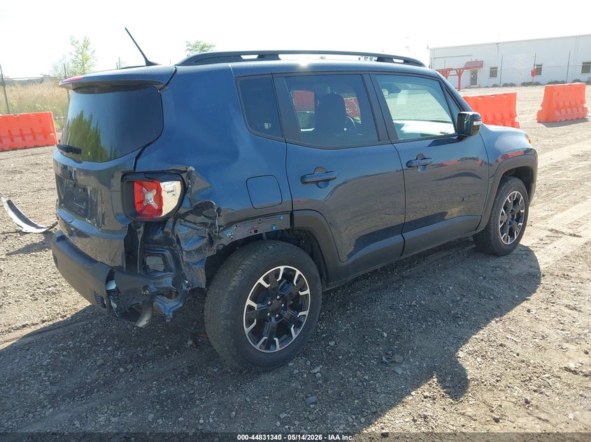 2023 Jeep Renegade VIN ZACNJDB19PPP68674 IAAI salvage auction — RIGHT REAR, Original (West Virginia), sold $4,500 on 2026-07-08 (photo 4)