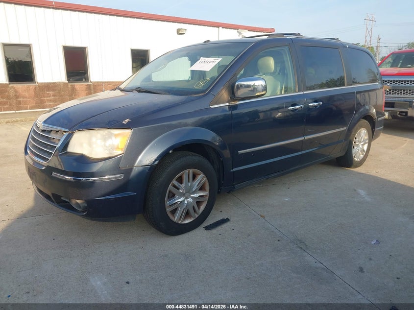 2008 Chrysler Town & country VIN 2A8HR64X28R615761 IAAI salvage auction — REAR END, Clear (Illinois), sold $275 on 2026-07-28 (photo 2)