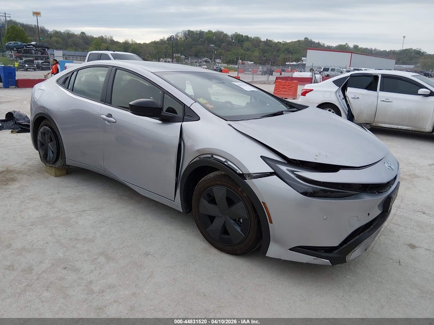 2026 Toyota Prius VIN JTDACACU0T3055485 IAAI salvage auction — LEFT FRONT, Salvage (Illinois), sold $5,300 on 2026-07-21 (photo 1)