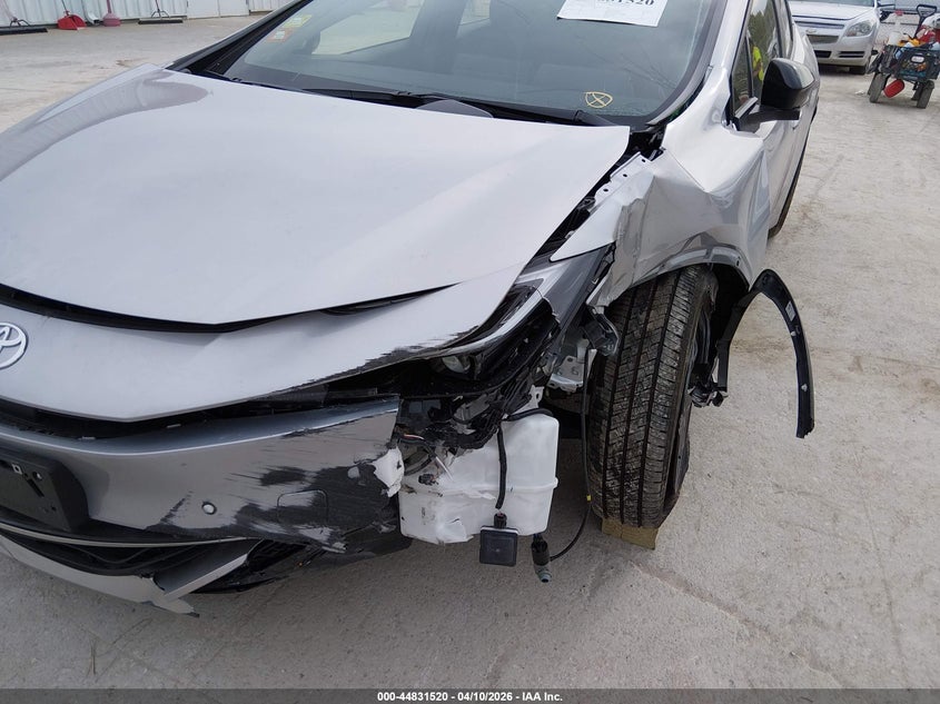 2026 Toyota Prius VIN JTDACACU0T3055485 IAAI salvage auction — LEFT FRONT, Salvage (Illinois), sold $5,300 on 2026-07-21 (photo 6)