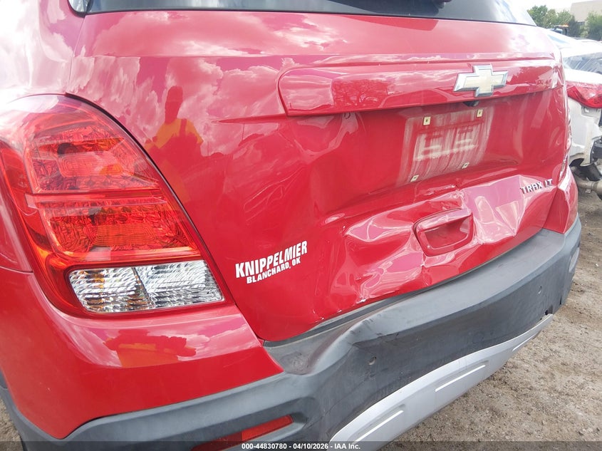 2016 Chevrolet Trax VIN KL7CJLSB6GB618431 IAAI salvage auction — REAR END, Clear (Oklahoma), sold $1,700 on 2026-07-22 (photo 6)