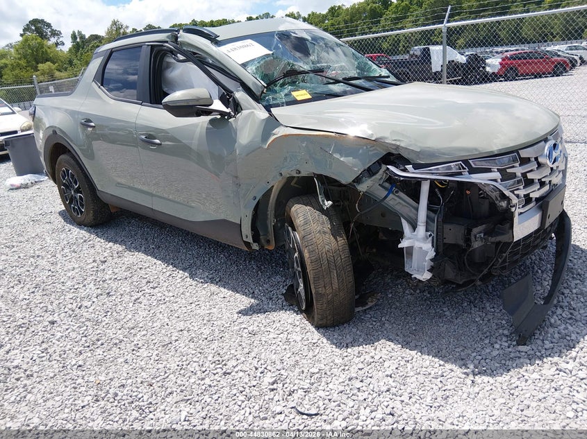 2024 Hyundai Santa cruz VIN 5NTJC4AEXRH083502 IAAI salvage auction — LEFT & RIGHT, Salvage (Alabama), sold $2,500 on 2026-07-09 (photo 1)