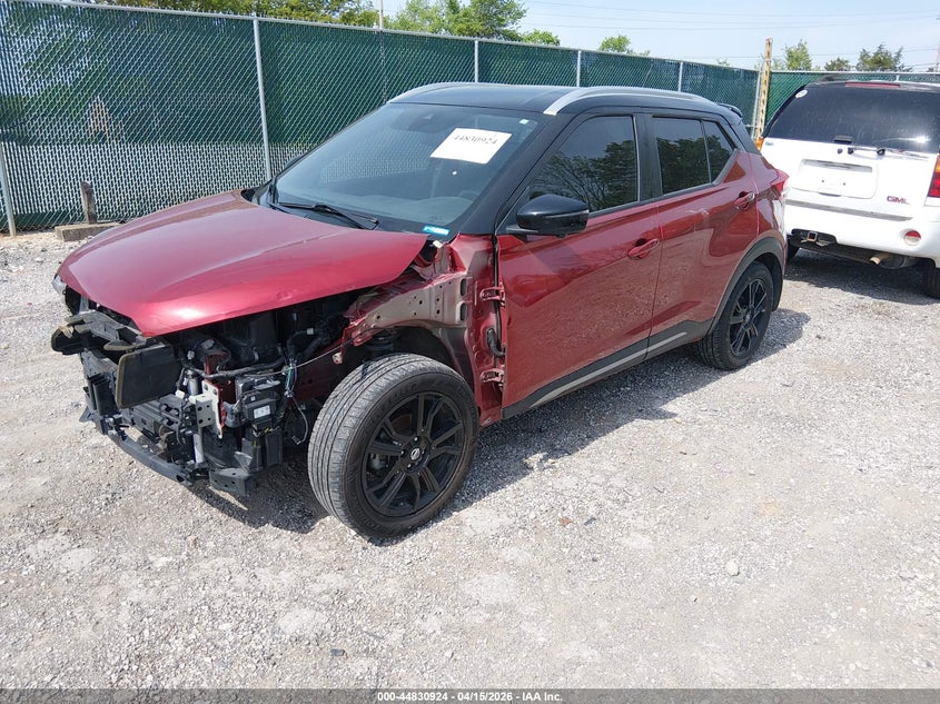 2020 Nissan Kicks VIN 3N1CP5DV7LL545750 IAAI salvage auction — FRONT END, Original (Kentucky), sold $1,850 on 2026-07-17 (photo 2)