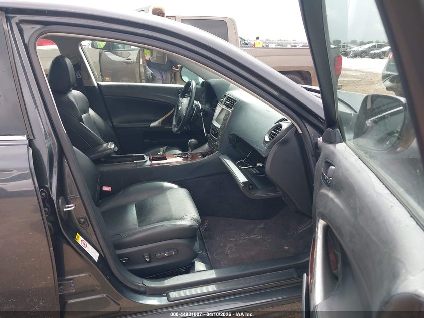 2006 Lexus Is VIN JTHBK262X65016806 IAAI salvage auction — FRONT END, Salvage (Texas), sold $625 on 2026-07-09 (photo 5)