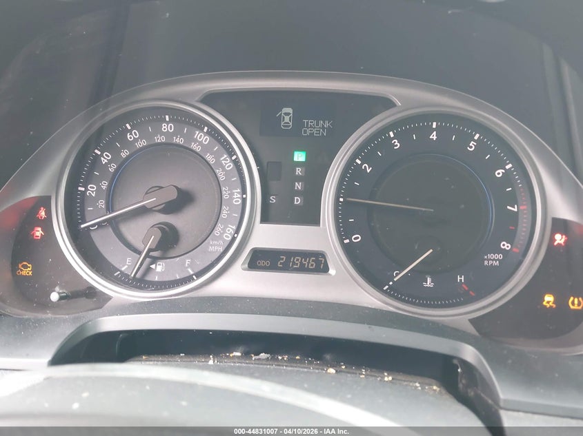 2006 Lexus Is VIN JTHBK262X65016806 IAAI salvage auction — FRONT END, Salvage (Texas), sold $625 on 2026-07-09 (photo 7)