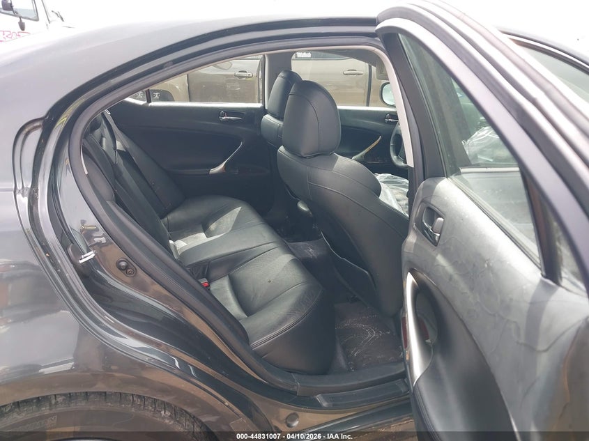 2006 Lexus Is VIN JTHBK262X65016806 IAAI salvage auction — FRONT END, Salvage (Texas), sold $625 on 2026-07-09 (photo 8)