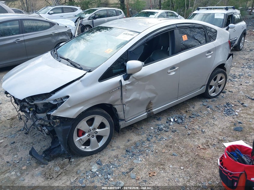2010 Toyota Prius VIN JTDKN3DU5A0091793 IAAI salvage auction — FRONT & REAR, Salvage (Idaho), sold $675 on 2026-07-18 (photo 2)