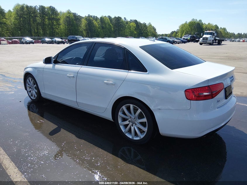 2013 Audi A4 VIN WAUFFAFL0DA161364 IAAI salvage auction — REAR END, Salvage Title, sold $650 on 2026-07-15 (photo 3)