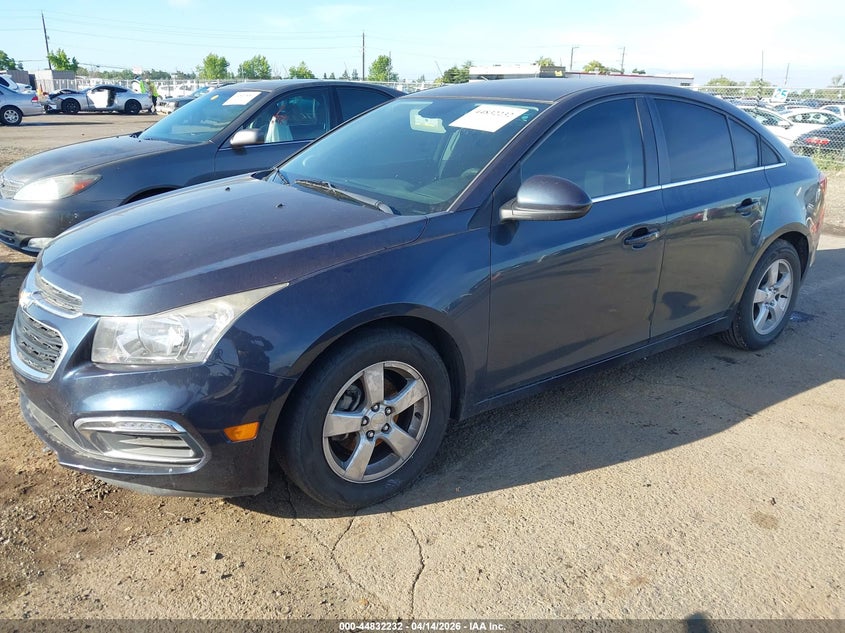 2016 Chevrolet Cruze Limited VIN 1G1PE5SB9G7135046 IAAI salvage auction — Rear End, Clear - Dealer Only (California), sold $300 on 2026-06-24 (photo 2)